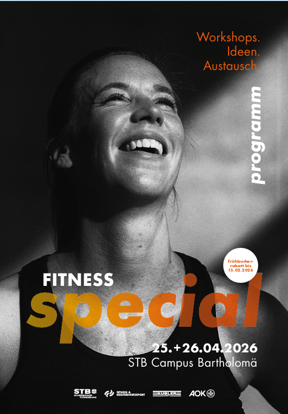 Frau in Sportkleidung, lachend